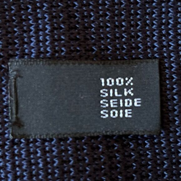 Tresher & Glenny 100% Silk Blue Gold Tie Striped Tailors Shirtmakers - Picture 4 of 6